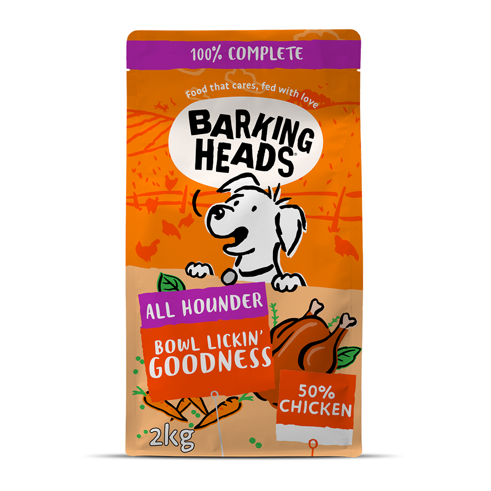 Barking Heads All Hounder Bowl Lickin' Goodness Chicken