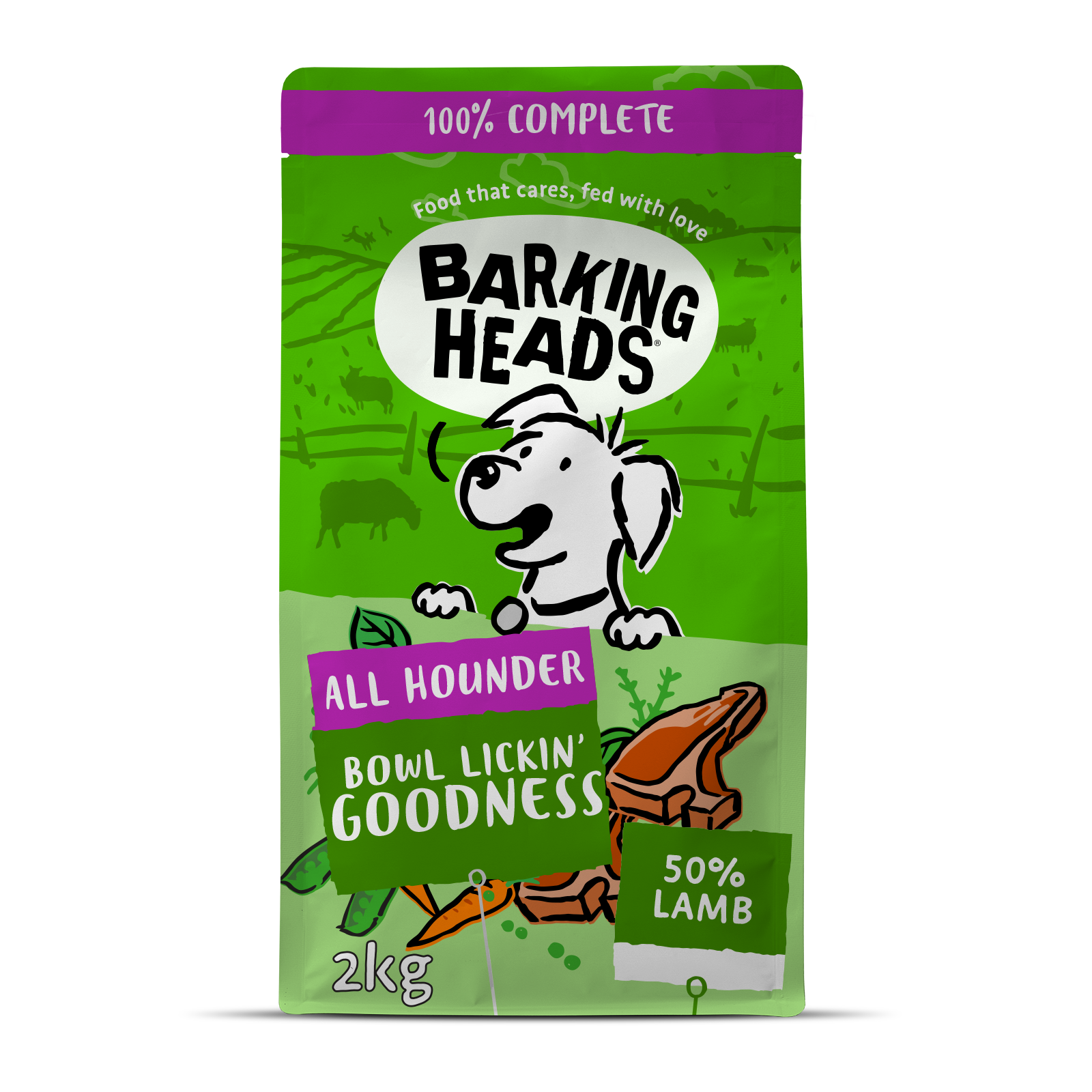 Barking Heads All Hounder Bowl Lickin' Goodness Lamb