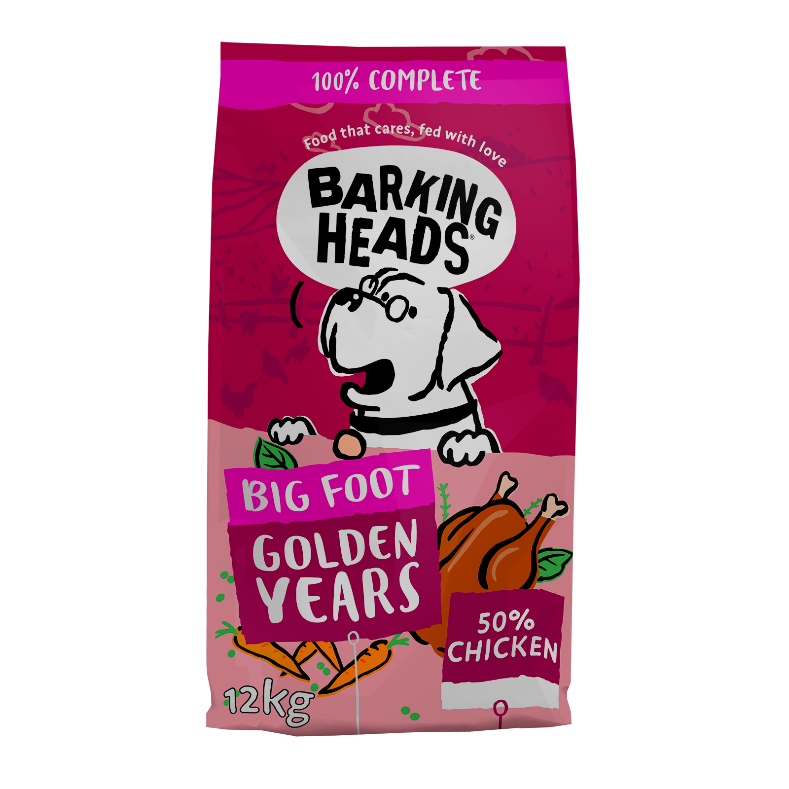 Barking Heads Big Foot Golden Years Chicken