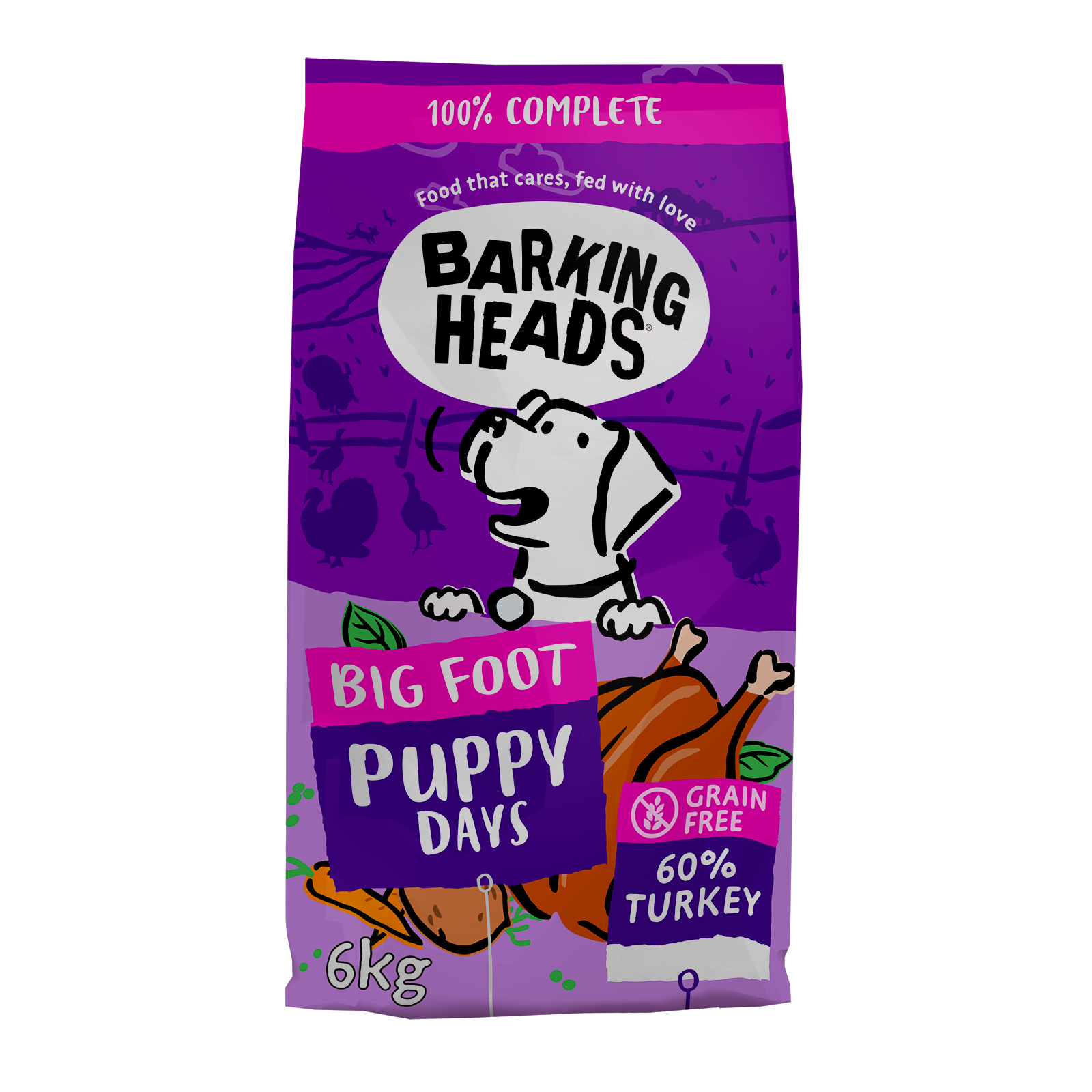 Barking Heads Big Foot Puppy Days Turkey