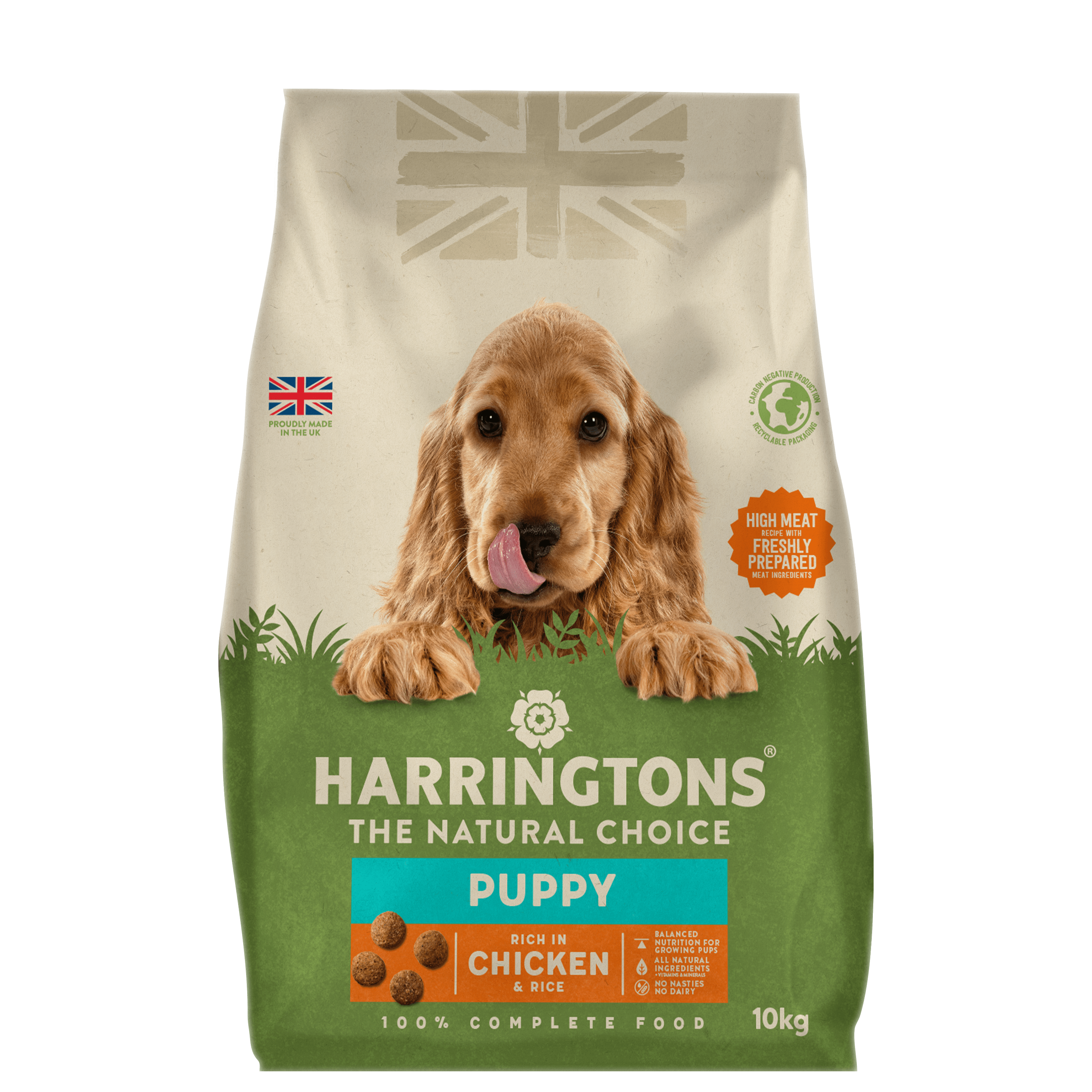 Dry Puppy Food Rich in Chicken & Rice 10kg