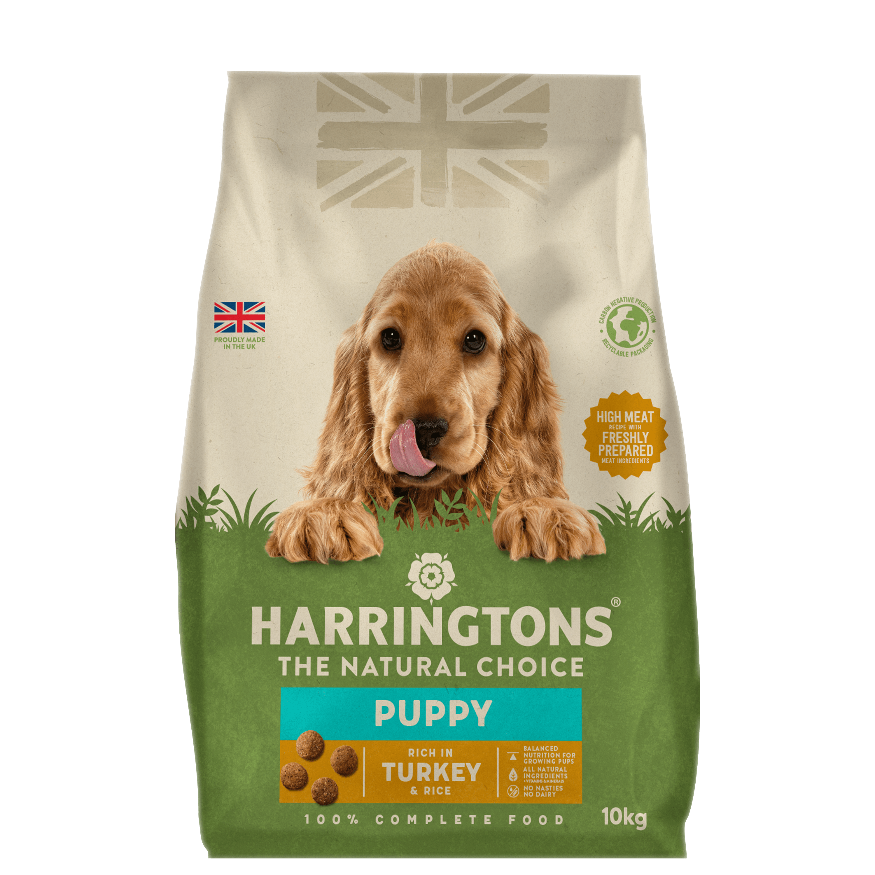 Dry Puppy Food Rich in Turkey & Rice 10kg