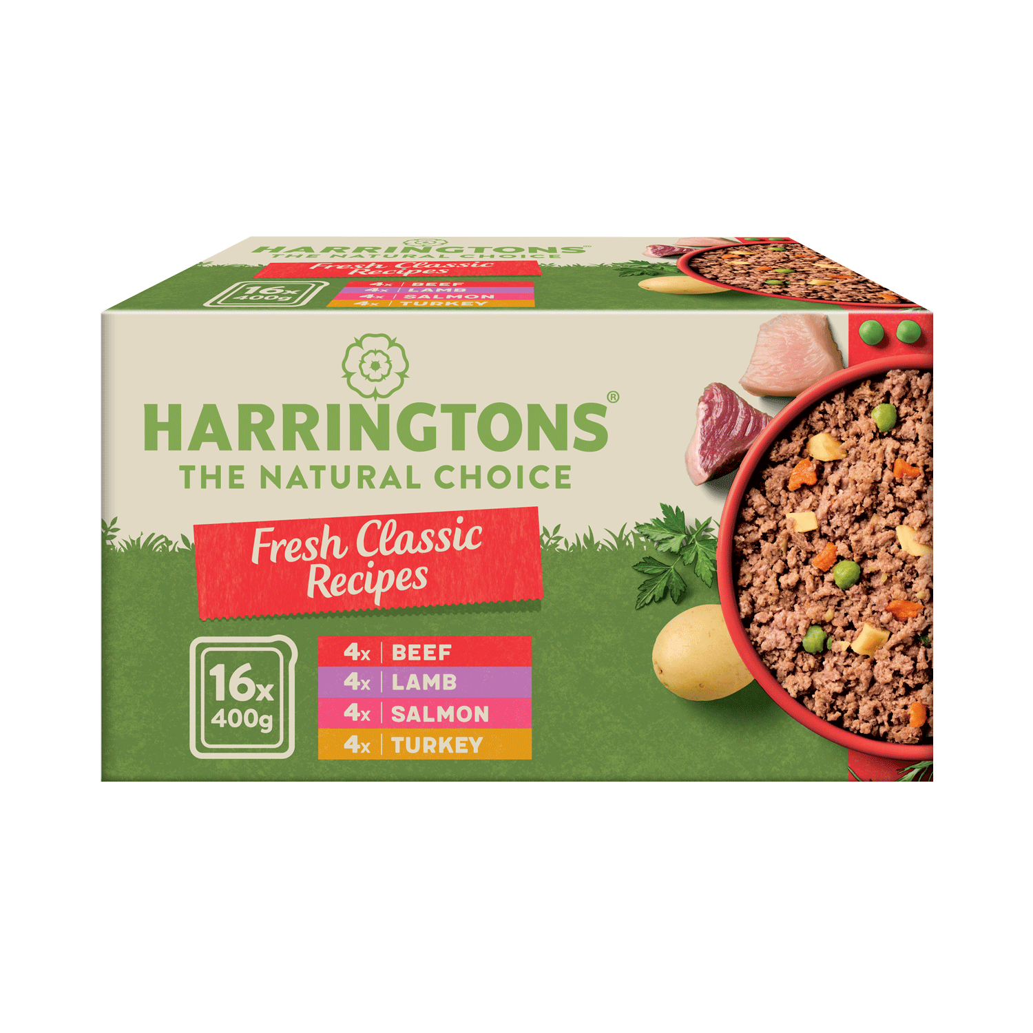 Grain Free Classics Selection Wet Dog Food Bumper Pack 16 x 400g