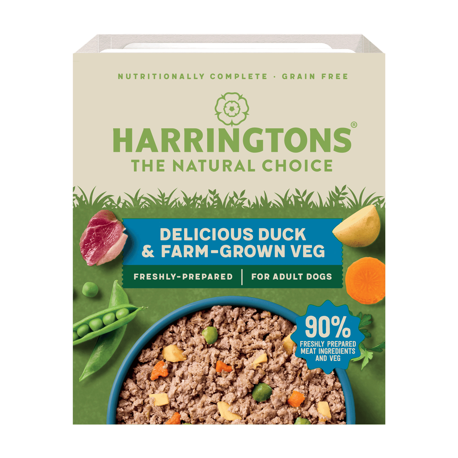 Duck with Potato & Vegetables Grain Free Wet Dog Food 8 x 400g