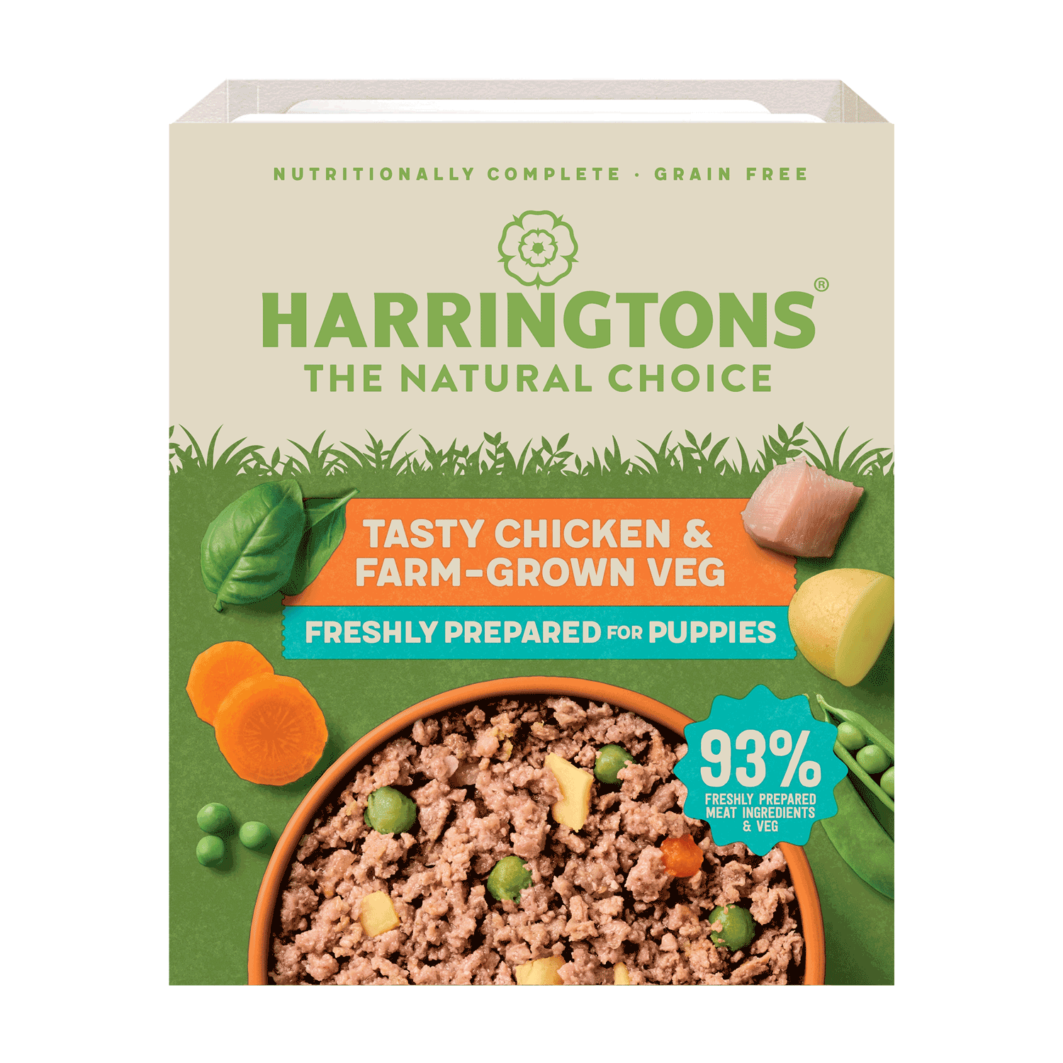 Chicken with Potato & Vegetables Grain Free Wet Puppy Food 8 x 380g