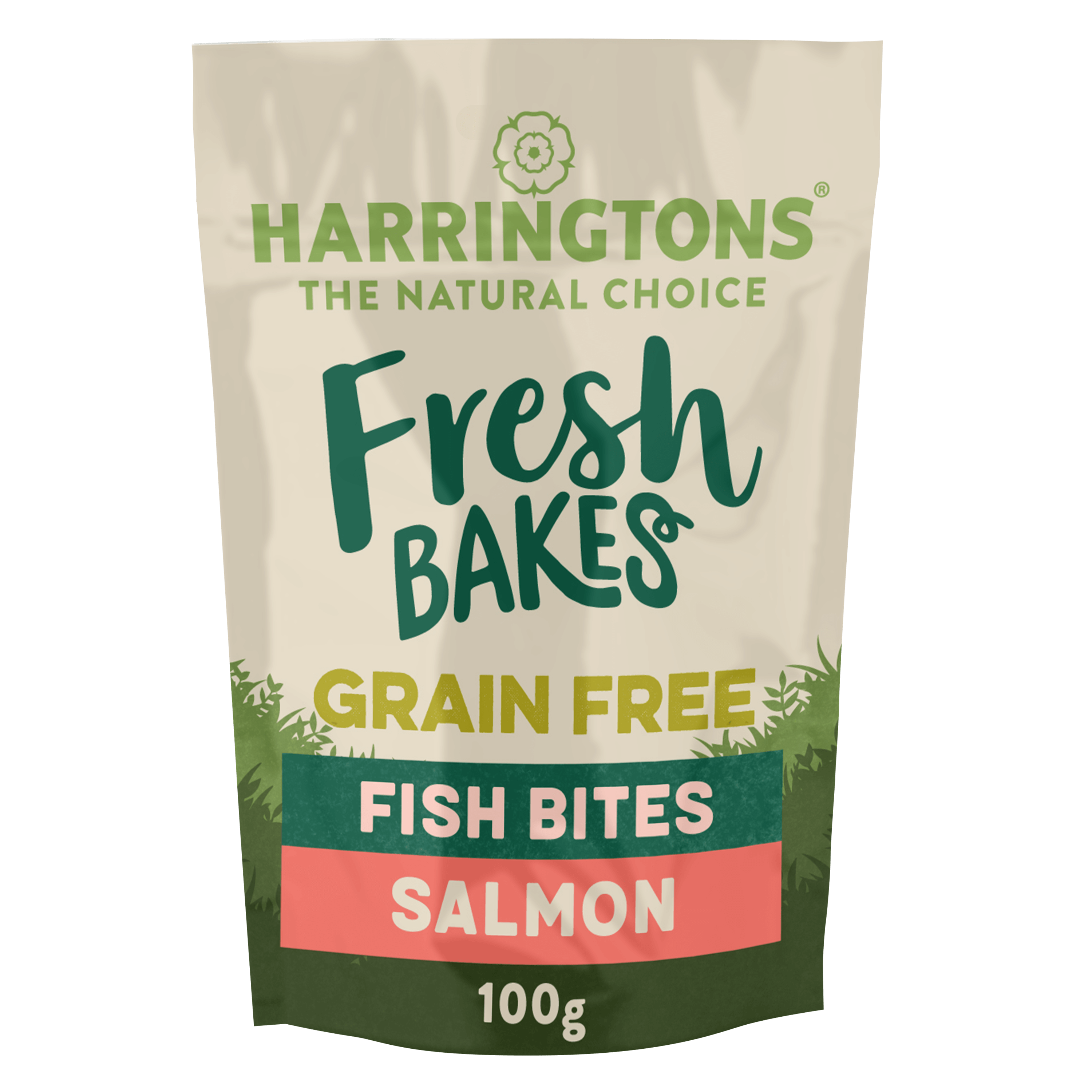 Baked Salmon Fish Bites Grain Free Dog Treats 8 x 100g