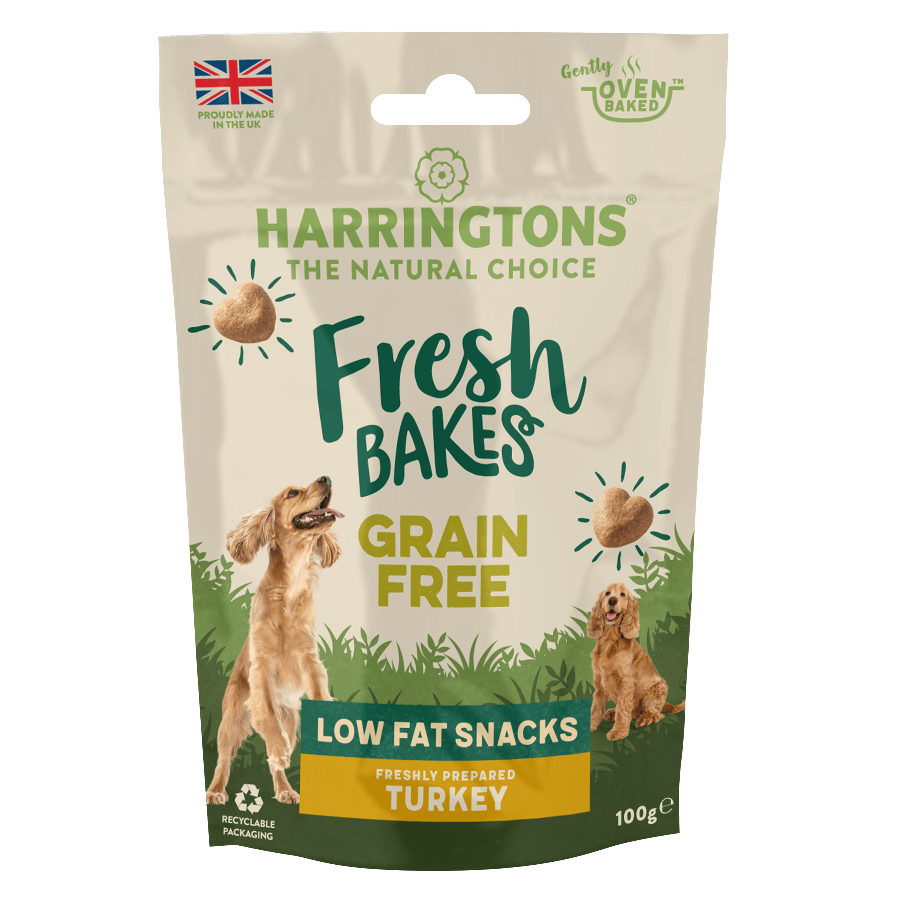 Lean Turkey Low Fat Grain Free Dog Treats 7 x 100g