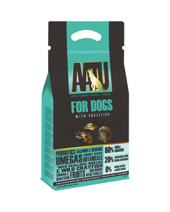 AATU for dogs shellfish dry food