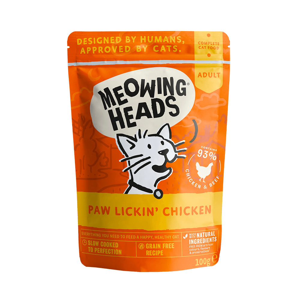 Meowing Heads Paw-Lickin' Chicken - Wet